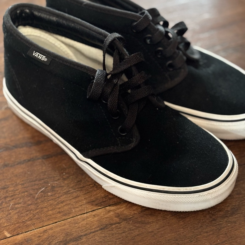 Vans Black Suede Chuck’s - Picture 5 of 10